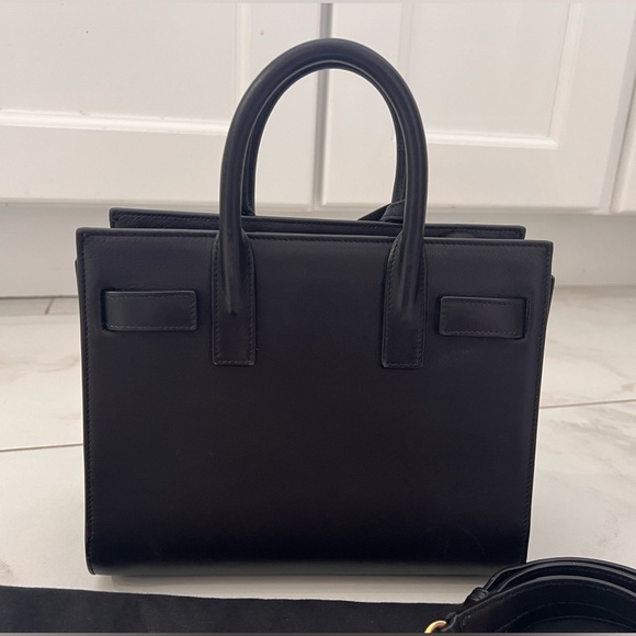 ❌SOLD❌ YSL NANO SAC DU JUOR. GOLD HARDWARE. SMOOTH LEATHER - Picture 2 of 14